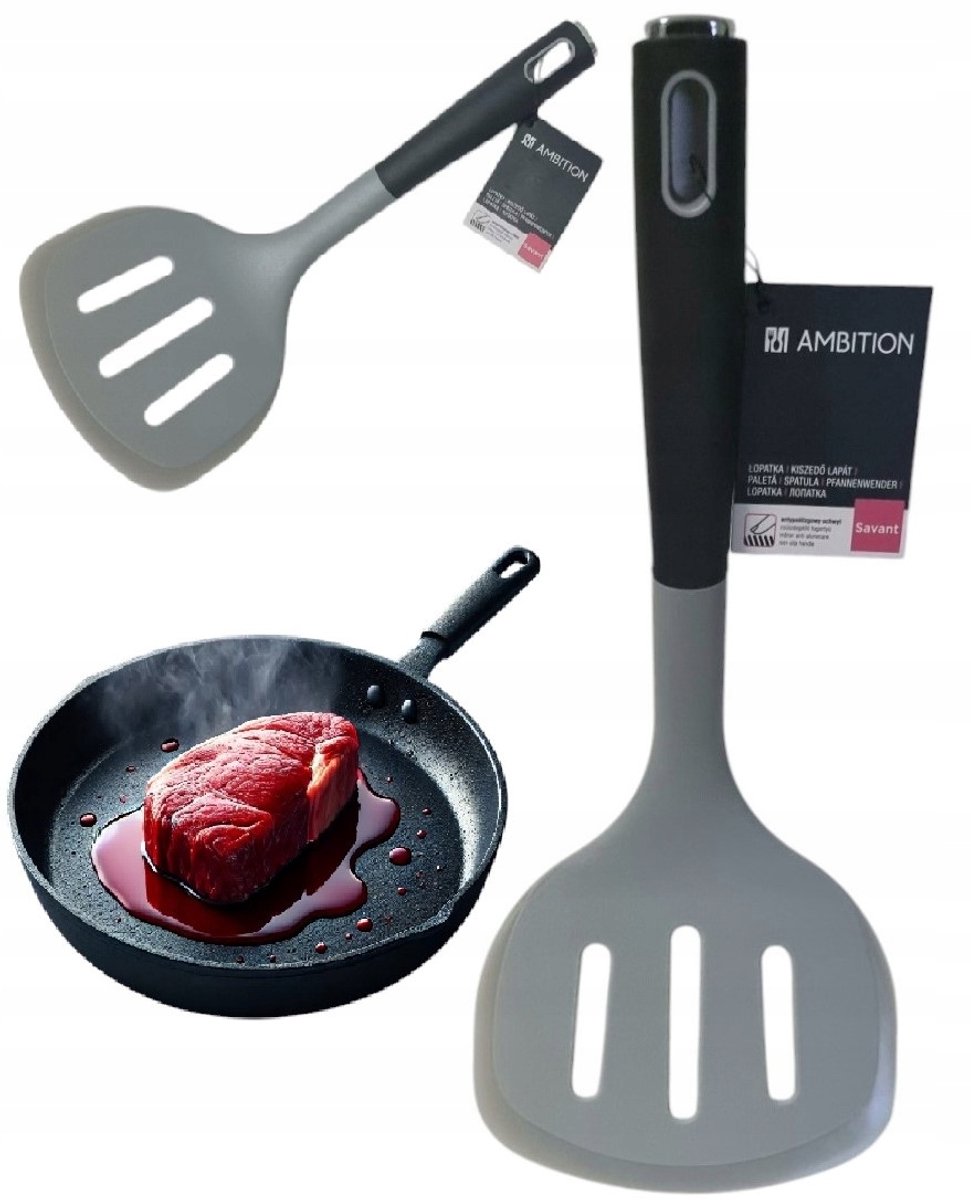 Ambition Savant Brede Nylon Spatel - Hittebestendig & Vaatwasmachinebestendig