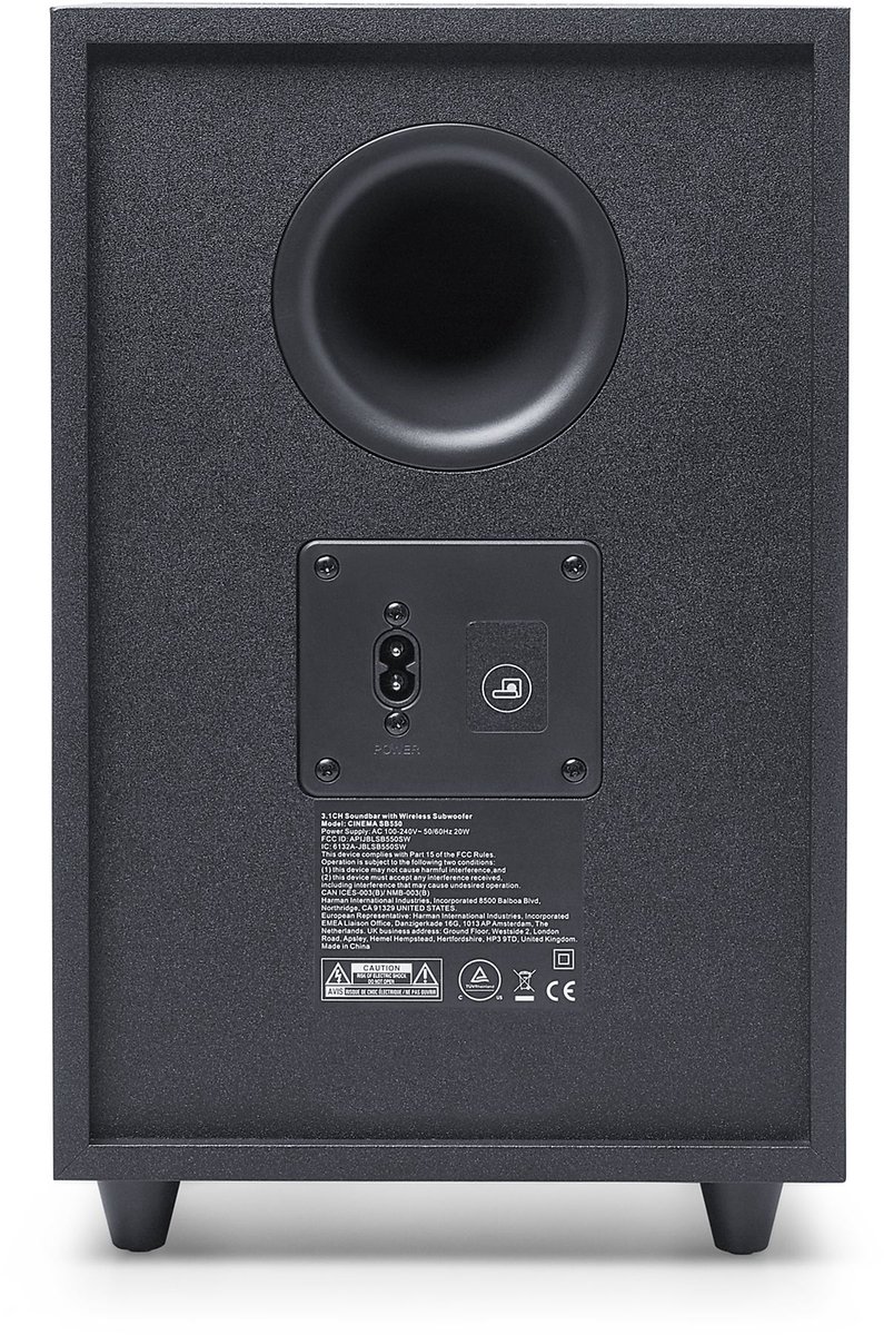 JBL, Caixa de Som, Soundbar, Cinema SB580, 3.1 Canais, Com Subwoofer