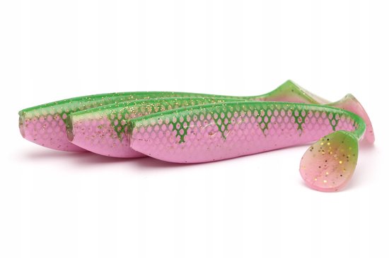 Fox Rage Pro Zander Shad 12cm - Zander & Roofvis Kunstaas van Merkloos — afbeelding 2