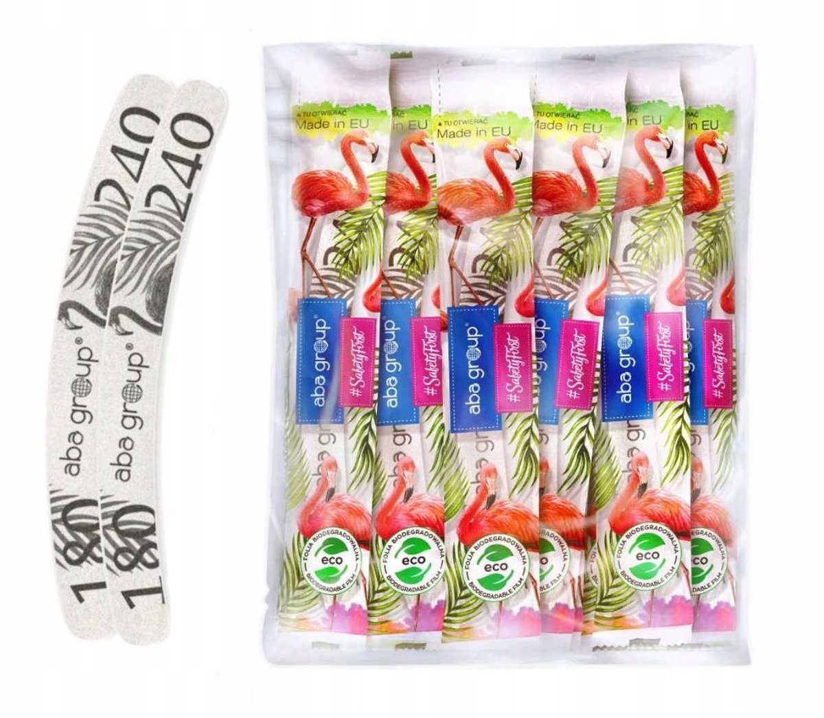 Aba Group Bananen Vijl Slim 180/240 - 50 Stuks Individueel Verpakt