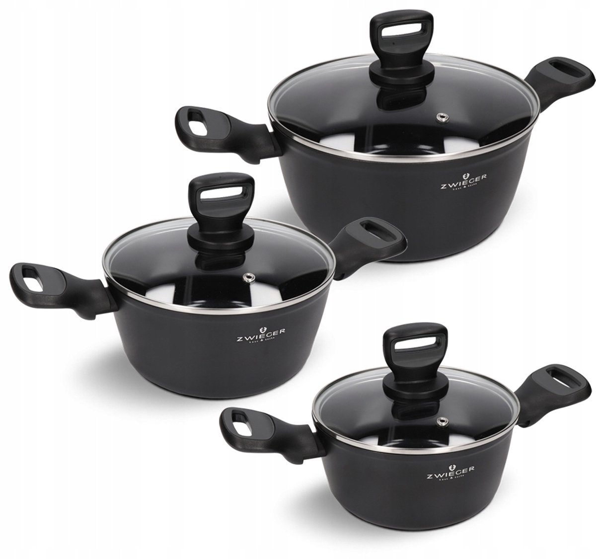 Zwieger Stiga pechset 6 delen - aluminium, keramische coating