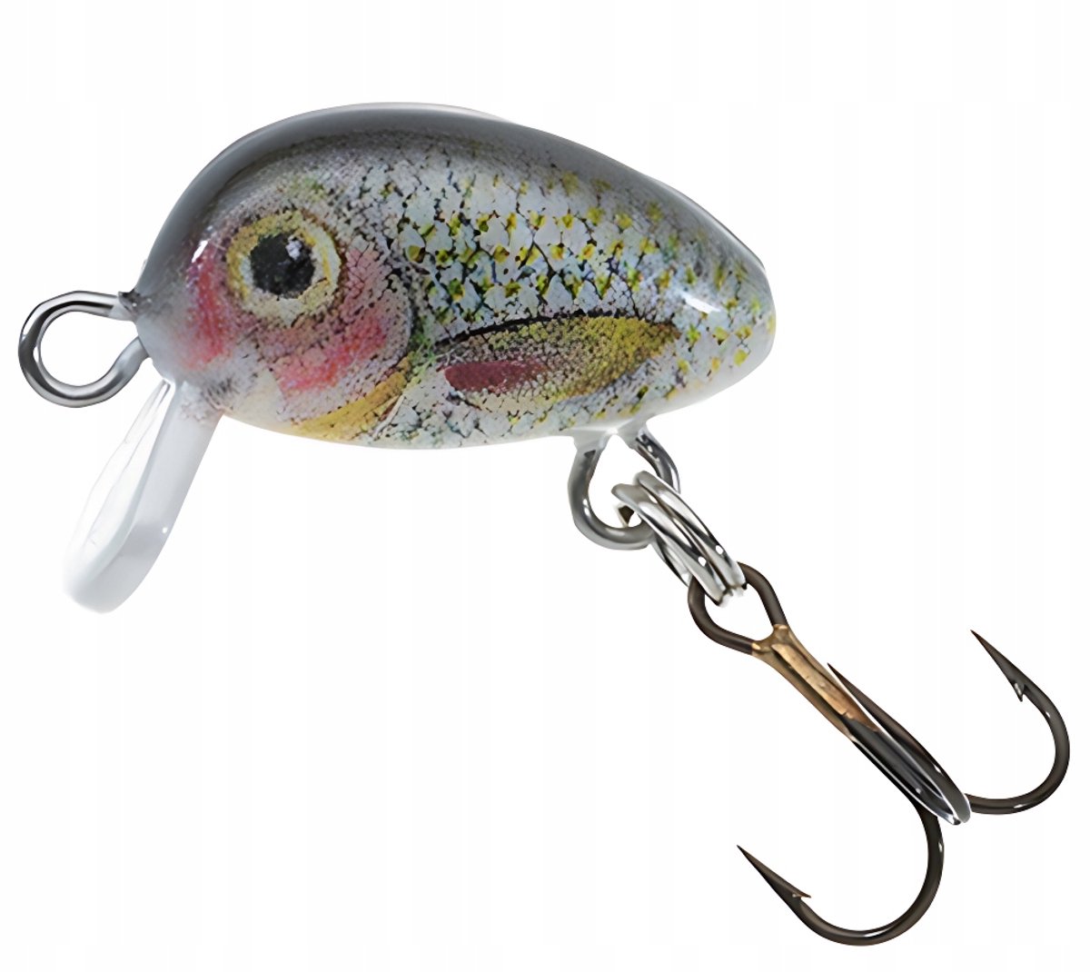 Jaxon Holo Select Micron Wobbler 2cm - Langzaam Zinkend, Ideaal voor Kleine Roofvissen