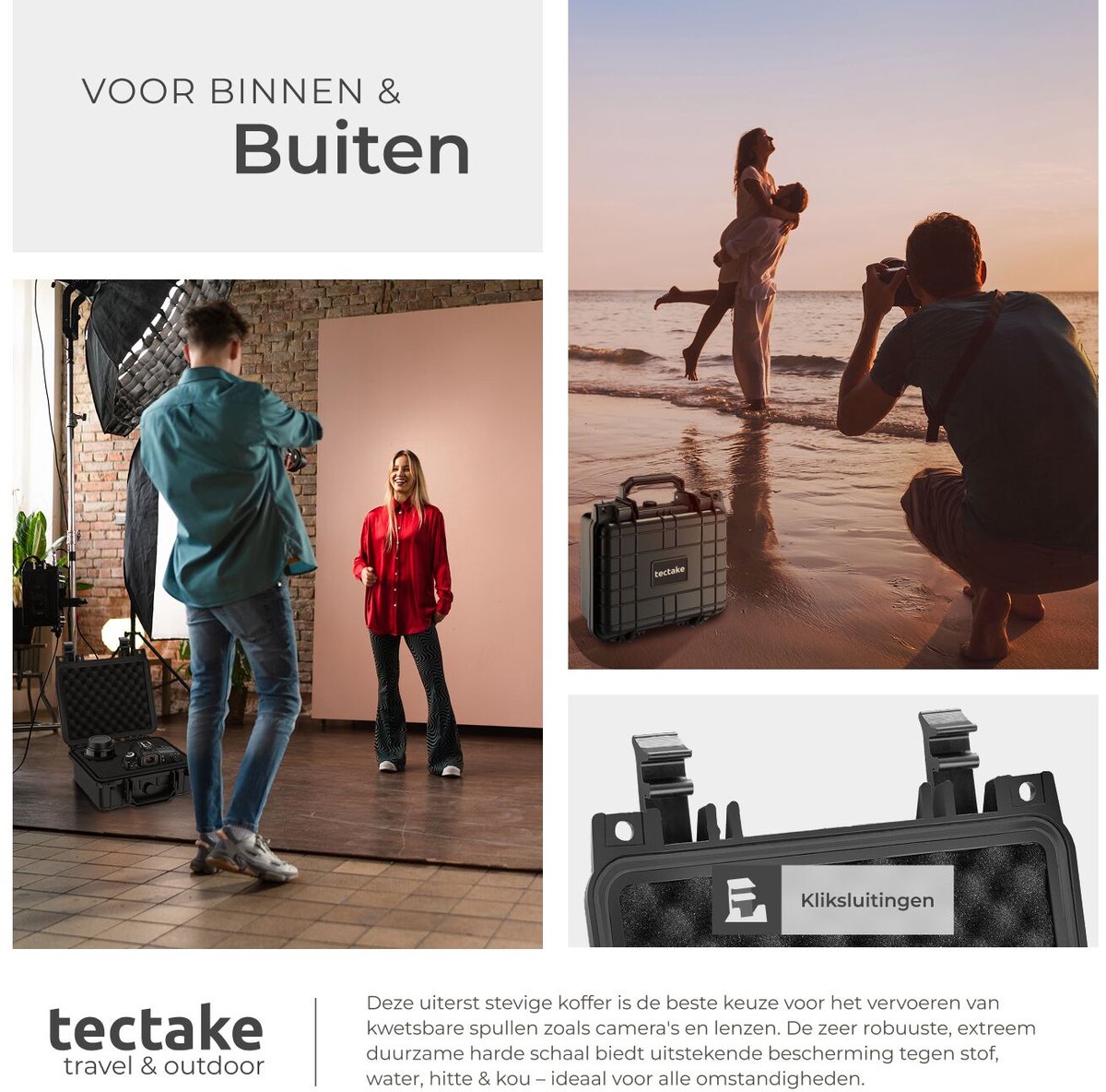 tectake Hardcase Camerakoffer thumbnail 4