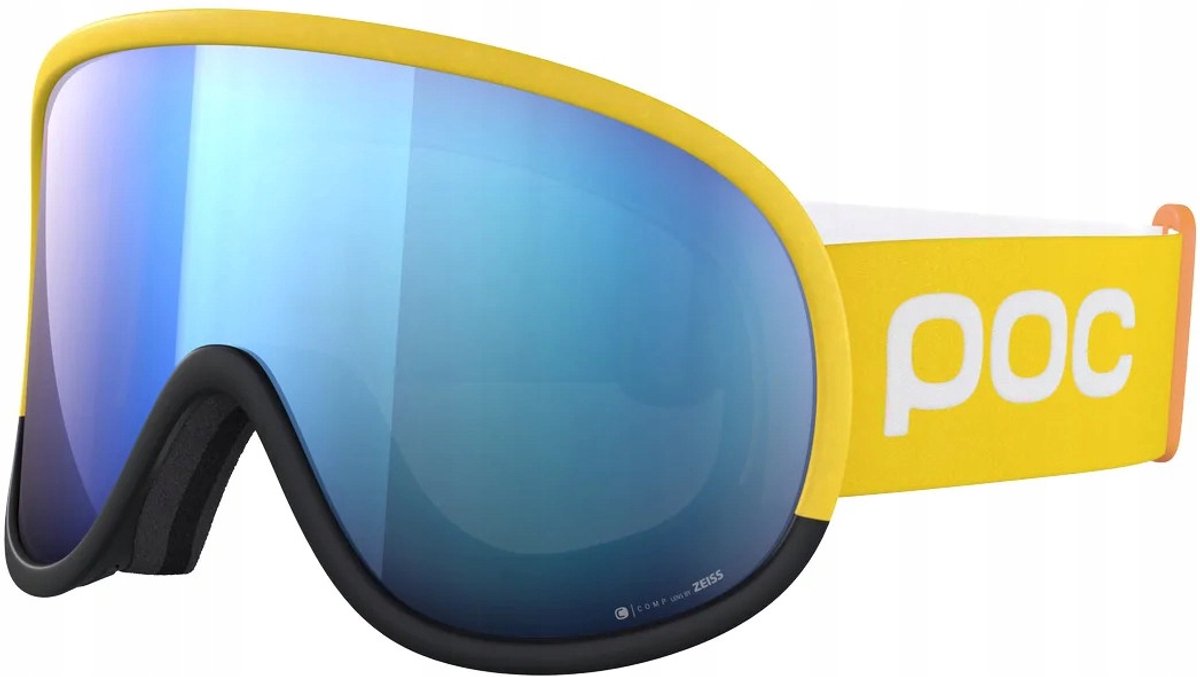 POC Retina Big Clarity Comp S1+2 skibril Breed zicht extra lens Geel