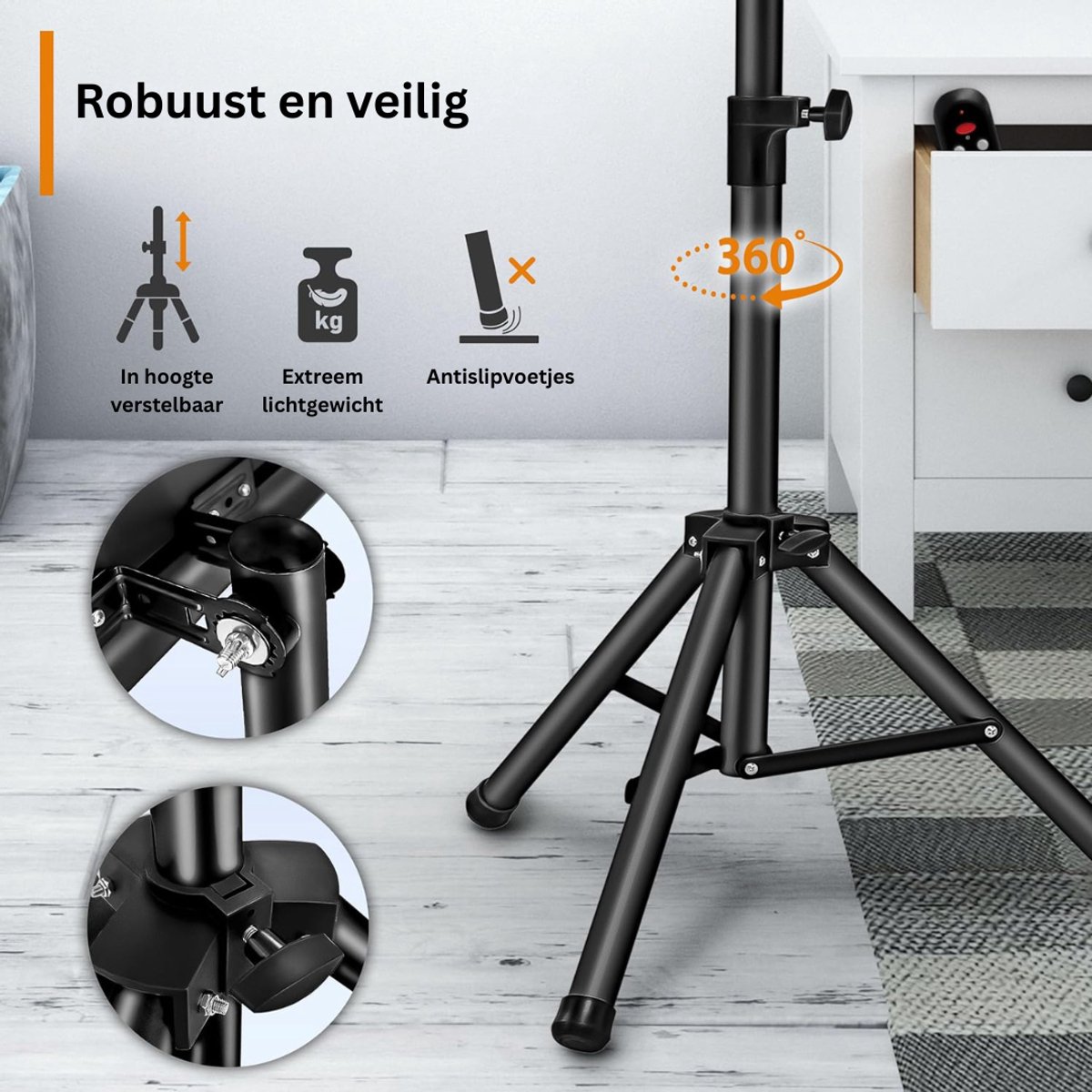 DailySupplies® Elektrische Kachel - Heater - Terrasverwarmers – foto 6