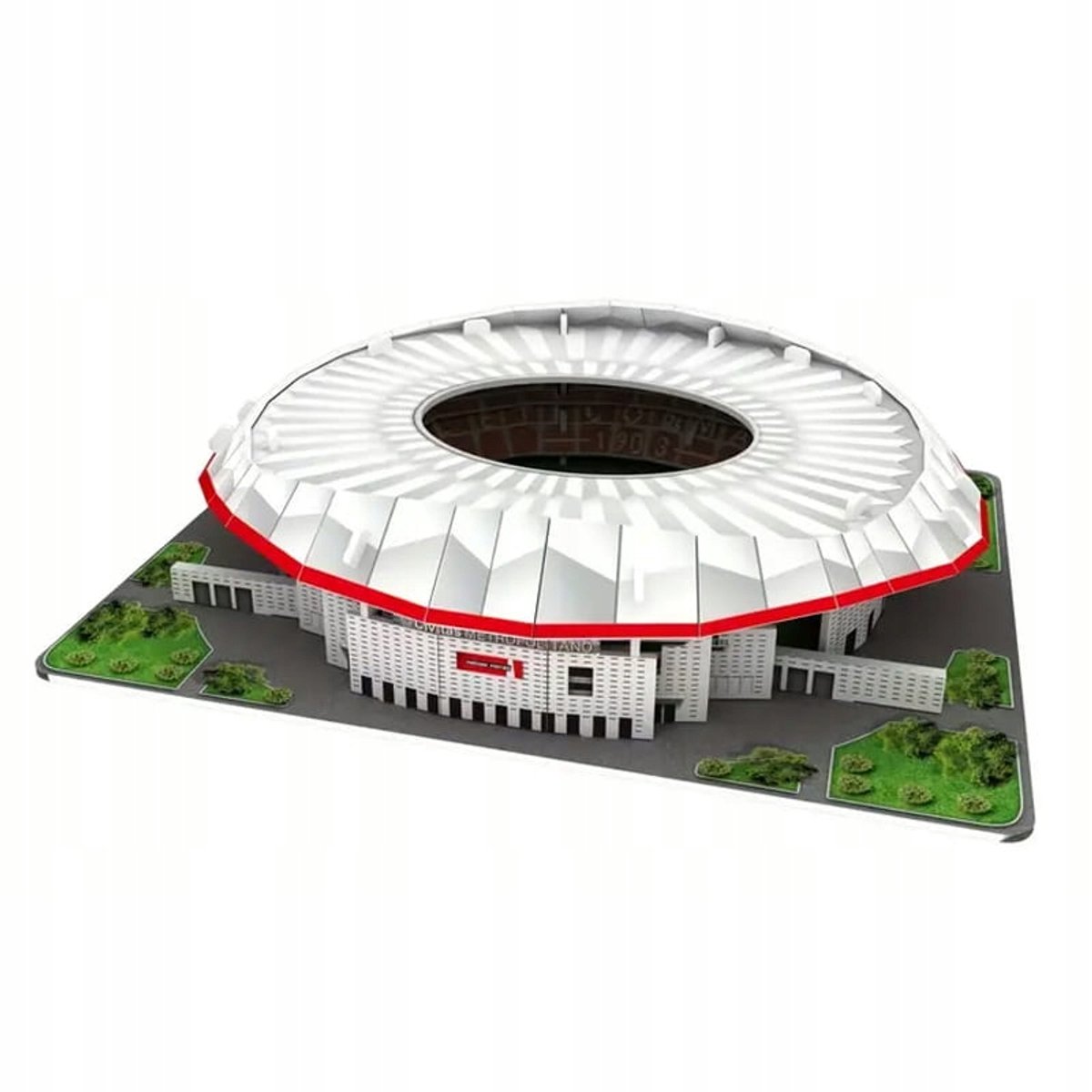 Mini Stadion Wanda Metropolitan 3D Puzzel - Atletic Madrid