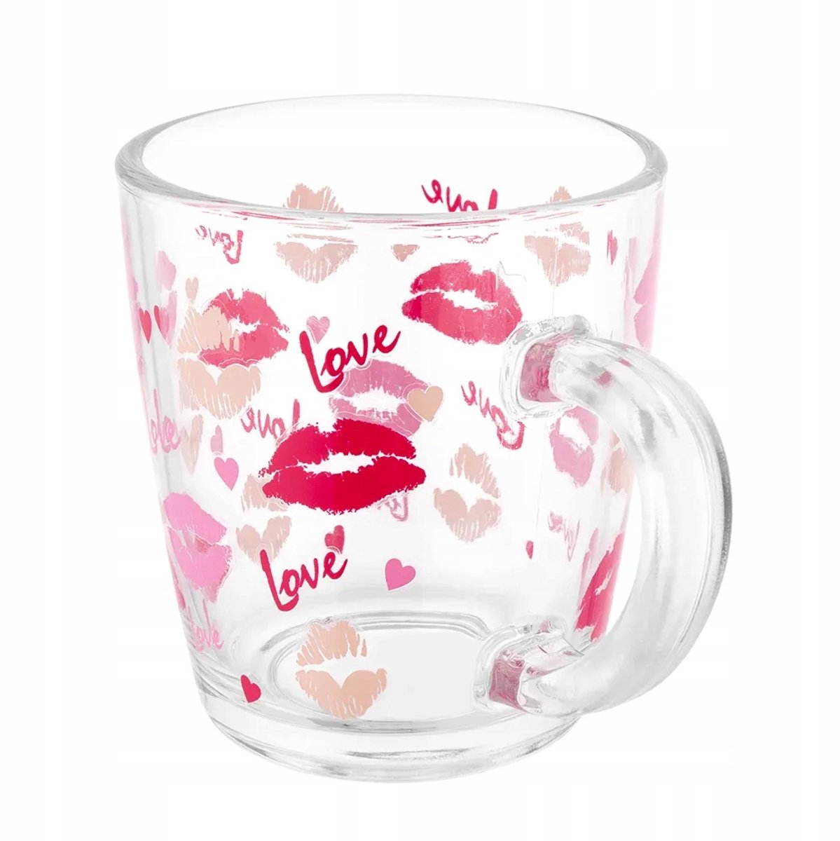 Altom Design Love Glas - 350 ml - Romantische Mok voor Koffie & Thee