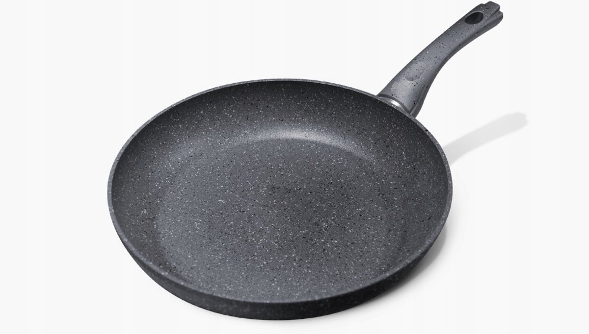 Berretti Steen Koekenpan 24cm met ILAG Granitec Anti-aanbaklaag