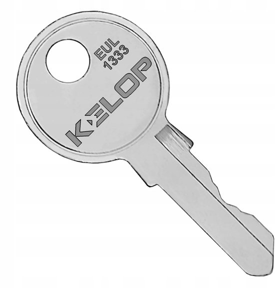 KELOP EUL 1333 Sleutel voor Euro-Locks 1333, EB 333 Sloten | bol