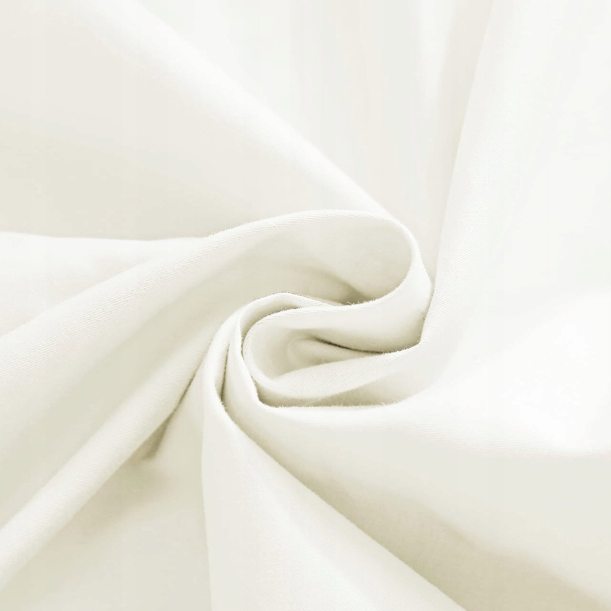 Hoeslaken satijn katoen 200x220 cm wit voor hoge matrassen