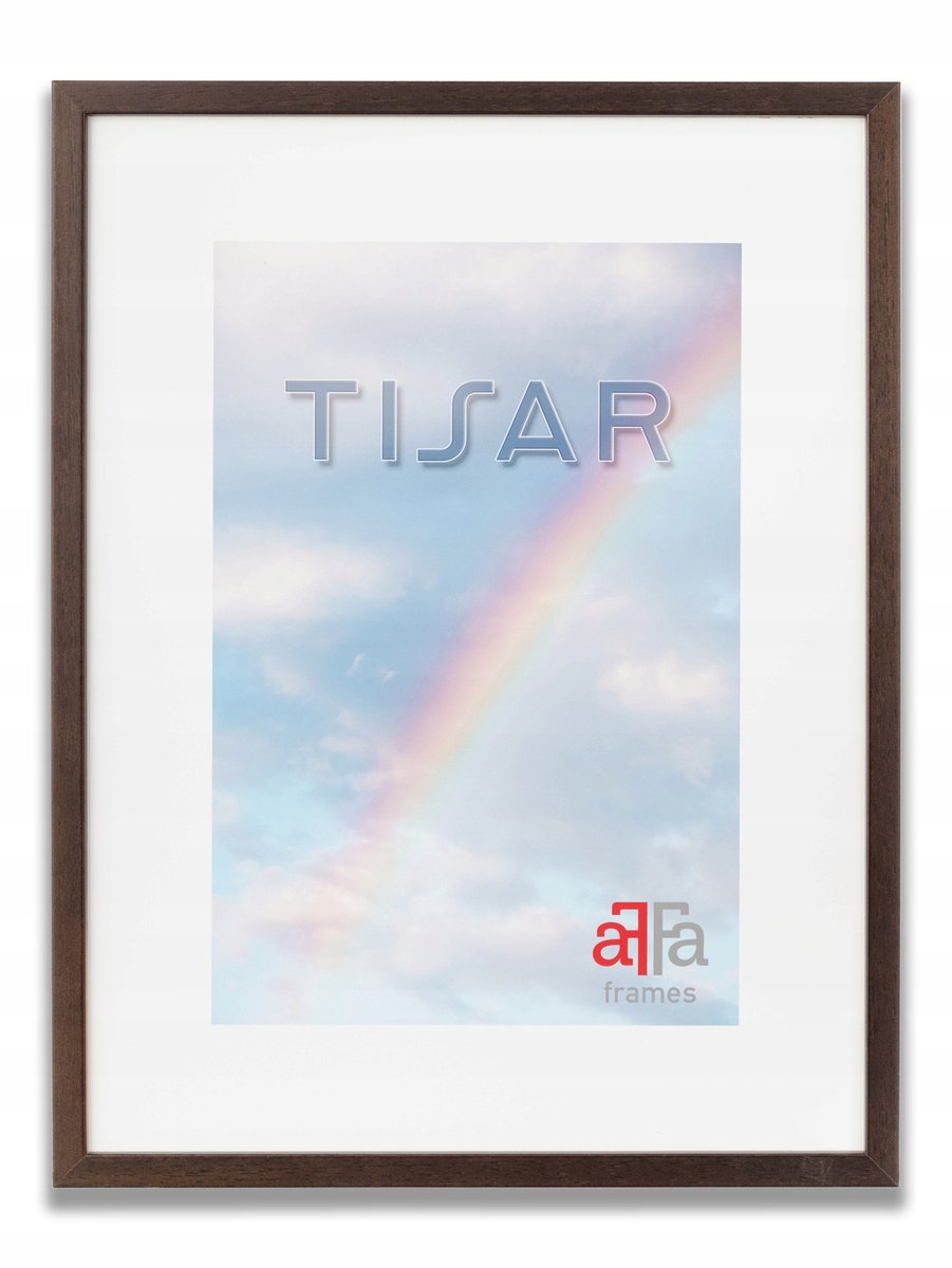 Houten fotolijst Tisar 40x60 cm Bruin - Stijlvolle Wanddecoratie