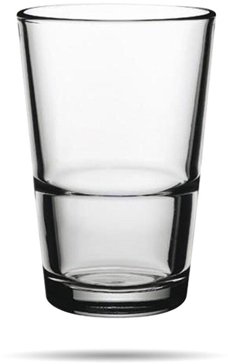 Pasabahce Grande Lage Glas 190ml - Stapelbaar & Vaatwasmachinebestendig