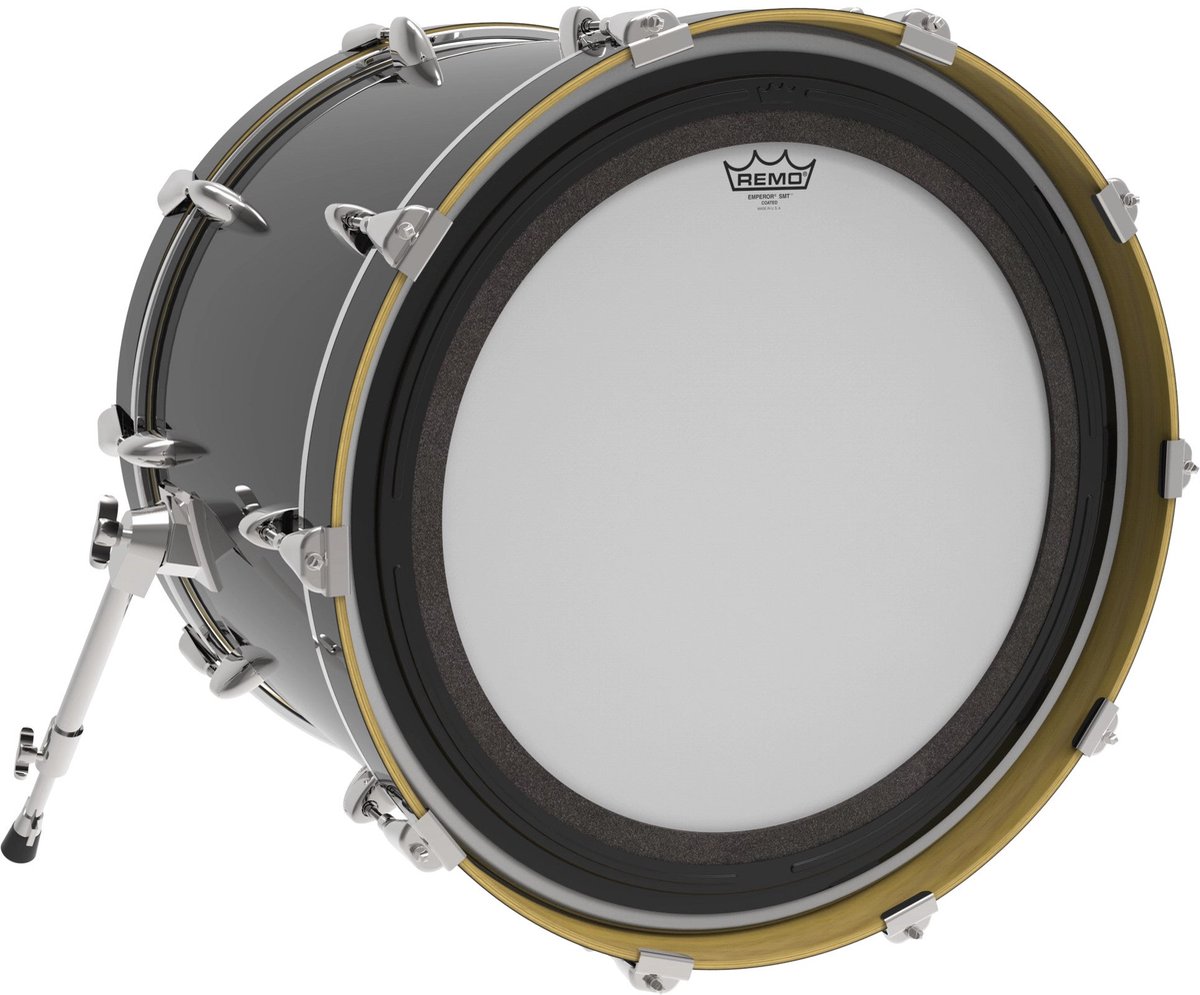 Remo #BB-1122-00-SMT Emperor SMT Coated Bass Drum-Head 22" - Bass drumvel