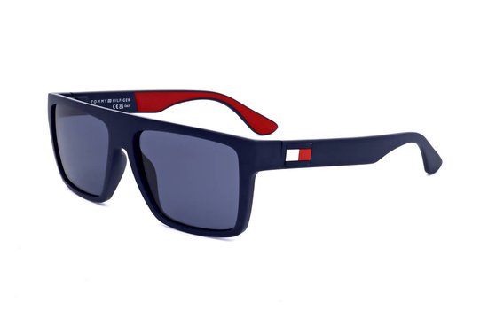 Tommy Hilfiger Lunettes de soleil Th1605 / s 71 / c Homme Blauw/ rouge Taille M