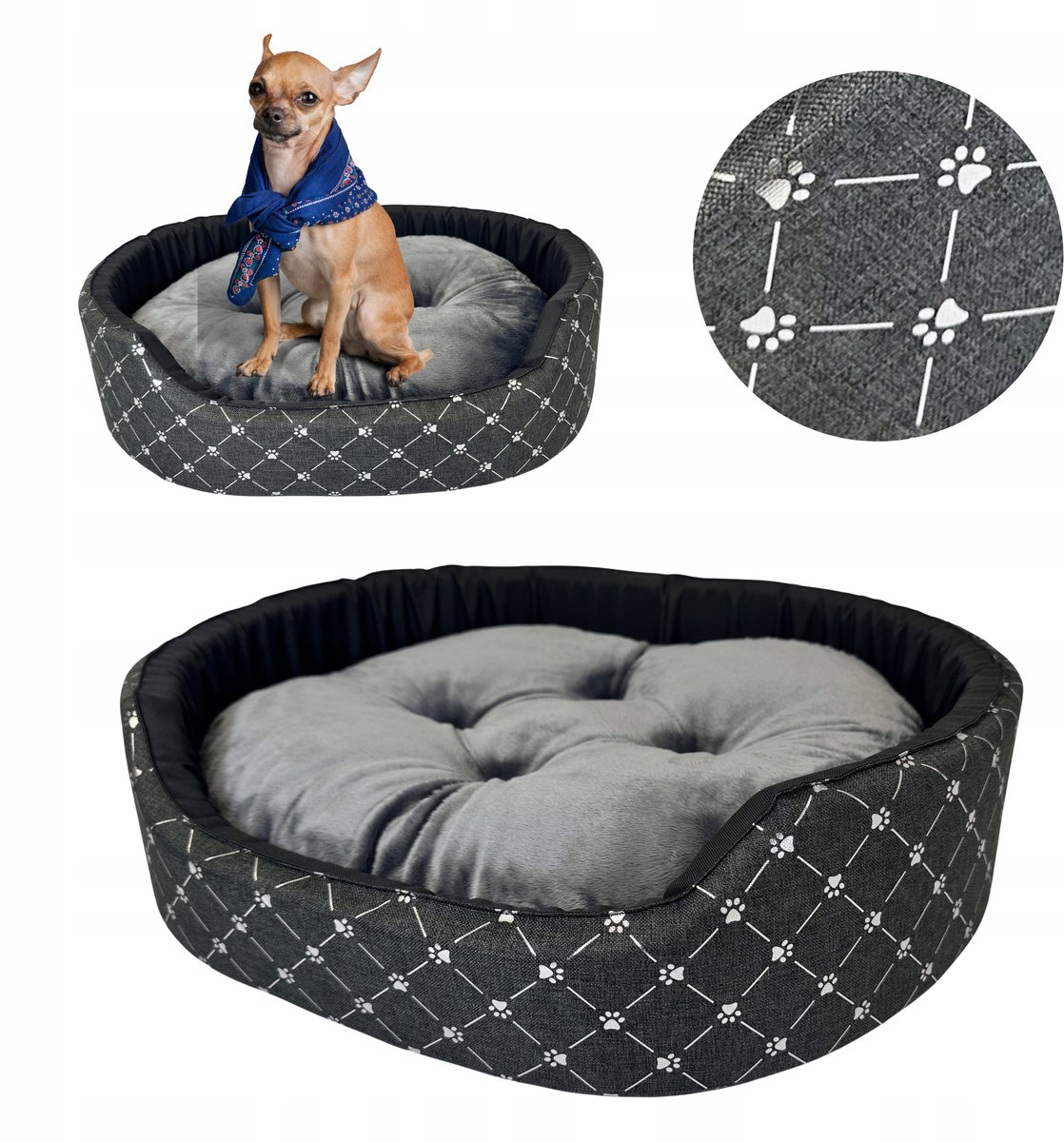 Hondenmand Waterdicht Maat S 45x40 cm - Comfort & Duurzaamheid