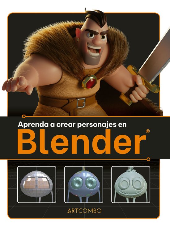 Aprenda a crear personajes en Blender - cover