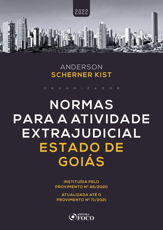 Normas para a atividade extrajudicial estado de Goiás - cover