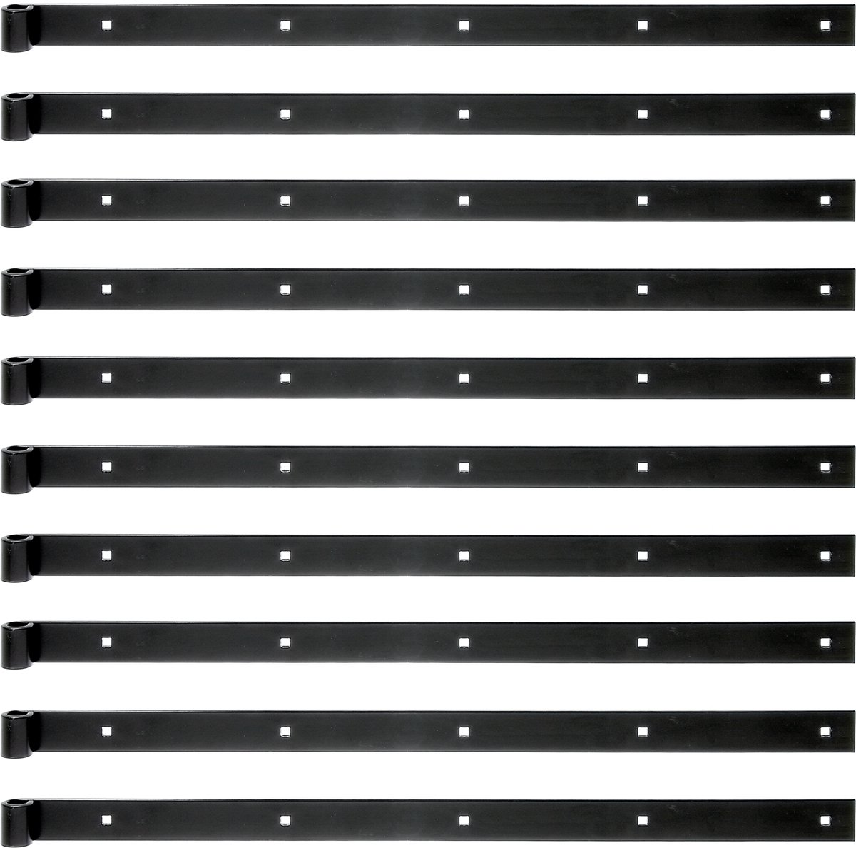 Alberts 862688 Rolluikband | in verschillende uitvoeringen | zwart | rol Ø14 mm | formaat 700 x 35 mm | Set van 10
