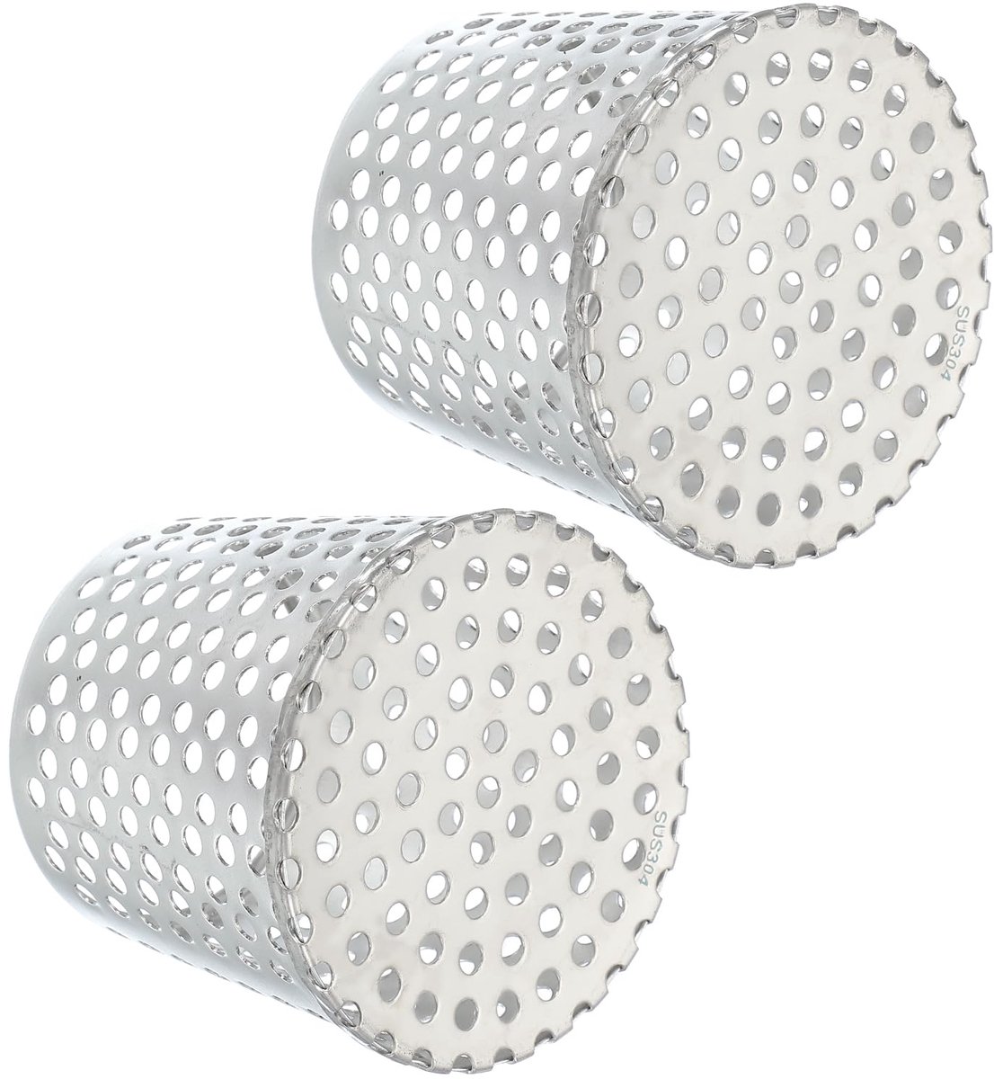 Dakgoot Guard Filter 3.5"-3" - Rvs Mesh Screen - 2 Stuks