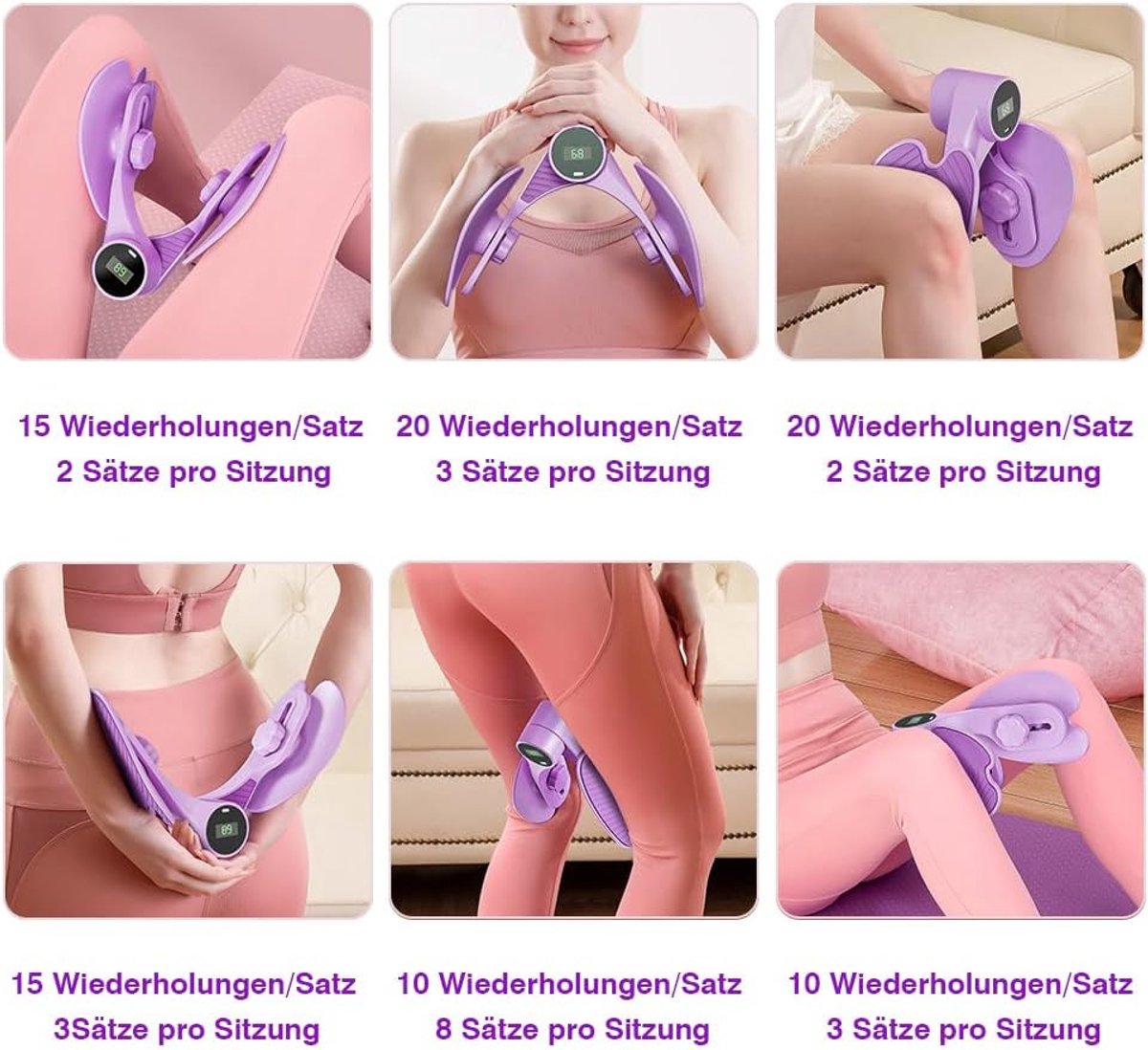 Dijbeentrainer, bekkenbodemtrainer voor vrouwen en mannen