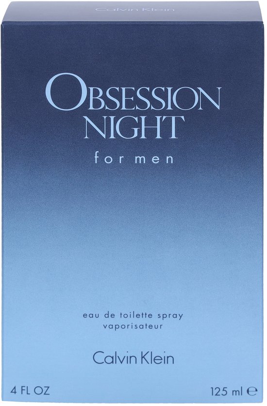 Calvin Klein Obsession Night 125 ml Eau de Toilette - Herenparfum