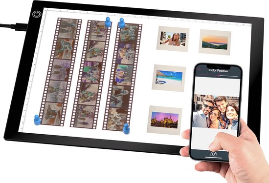 Lexium Negatievenscanner - Dia Scanner - Negatief Scanner - Negatiefscanner voor Oude Foto's