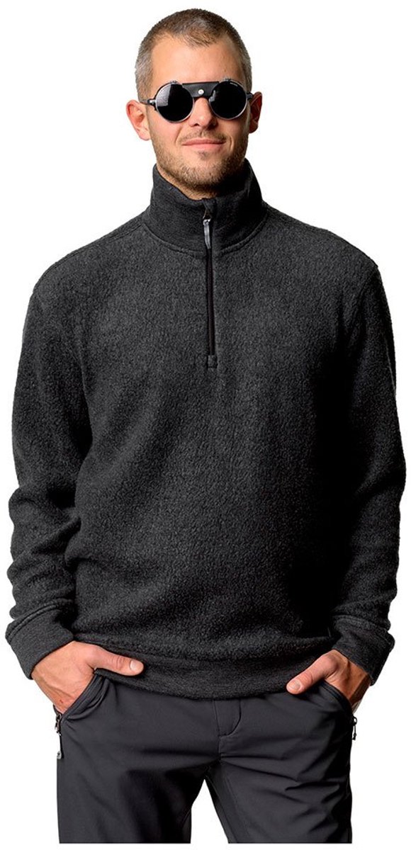 Houdini Alto Half Zip Fleece Met Volledige Rits Zwart S Man