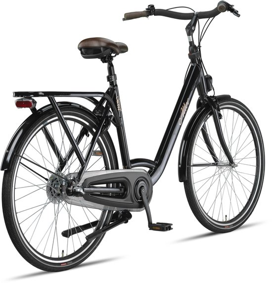Altec Damesfiets Sweet Moederfiets 28 Inch 55 cm Dames 3V Rollerbrake Zwart — afbeelding 3