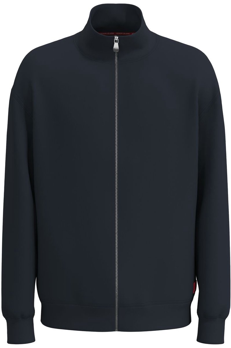 Joop! Heren Sweatjack regular fit Blauw M Volwassenen
