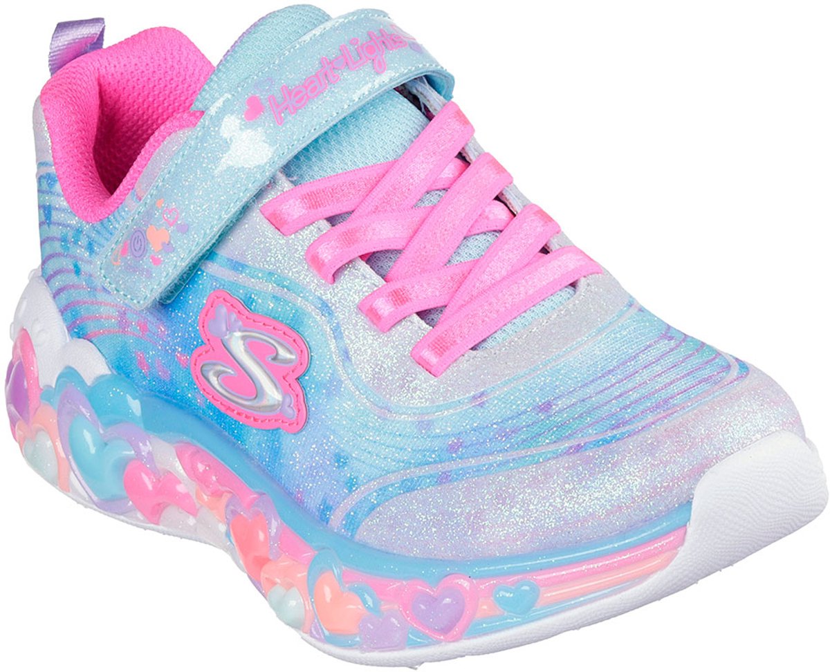 Skechers Eternal Heart Lights Schoenen Zonder Veters Blauw EU 31 Meisje