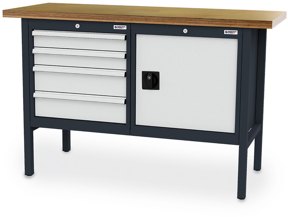 WS24 Kastenwerkbank B x T x H 1.500 x 600 x 960 mm - WS24-100137