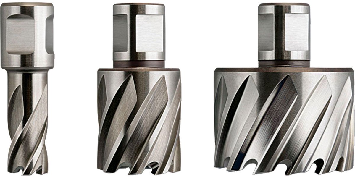 Fijn 1x HSS Nova 25 kernboor met 3/4" Weldon-opname 25 mm Ø 49 mm - 63134490051