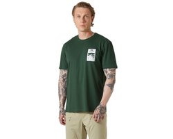 Helly Hansen Massif Graphic T-shirt Met Korte Mouwen Groen M Man