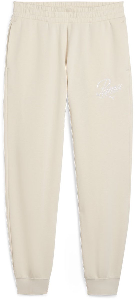 Puma Ess Script Comfort Trainingsbroek S Vrouw Alpine Snow