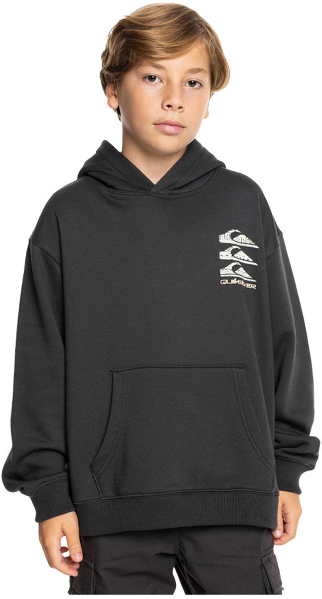 Quiksilver Screen Hoodie 8 Years Jongens Tarmac