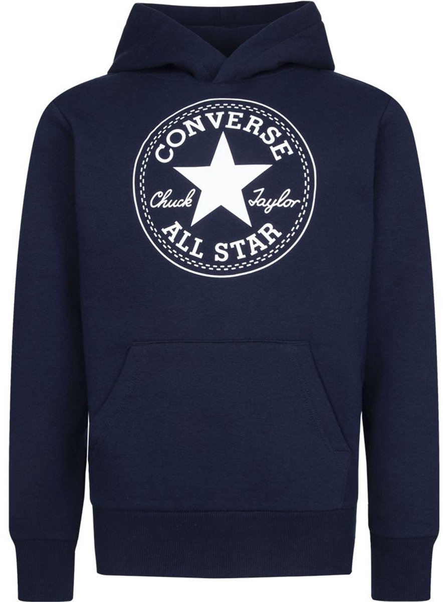 Converse Kids Fleece Ctp Core Po Hoodie 6-7 Years Blauw