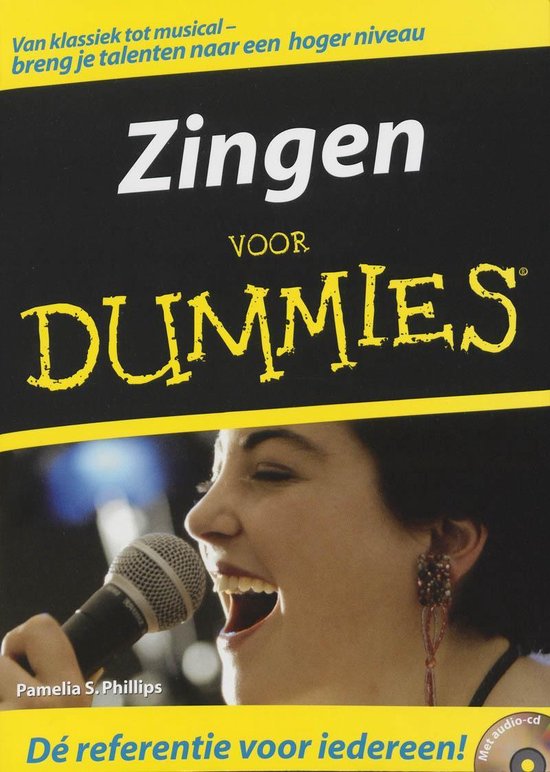 Cover van het boek 'Zingen voor Dummies + CD' van P.S. Phillips