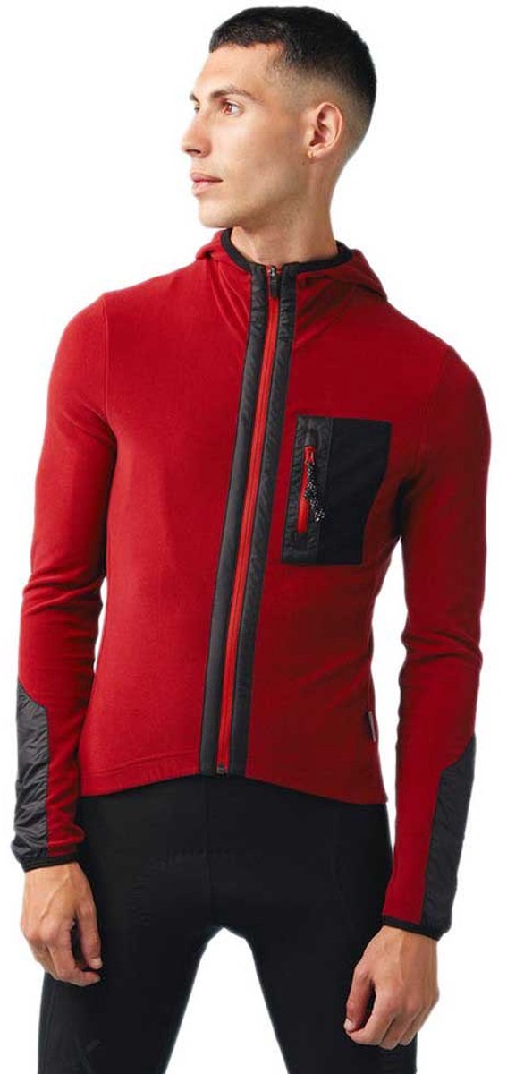 CafÉ Du Cycliste Ingrid Trui Met Lange Mouwen Rood M Man