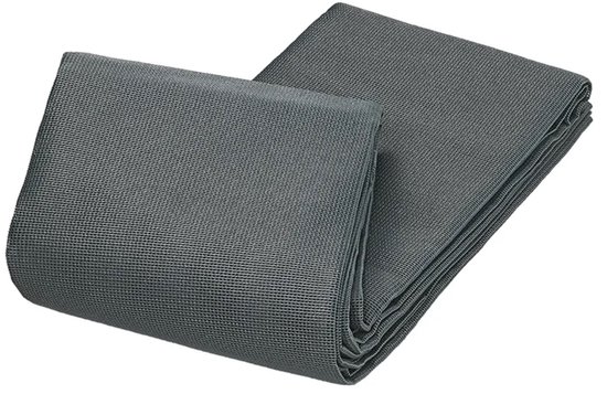 ProPlus Tenttapijt - 250 x 300cm - Tenttapijt Caravan - Gronddoek Tent - Voortenttapijt - Kampeertapijt - Grondzeil - Geluiddempend - Aanpasbaar Formaat - Water en Vuil Doorlatend - Sterk materiaal - UV-gestabiliseerd - Antraciet van Merkloos — afbeelding 5
