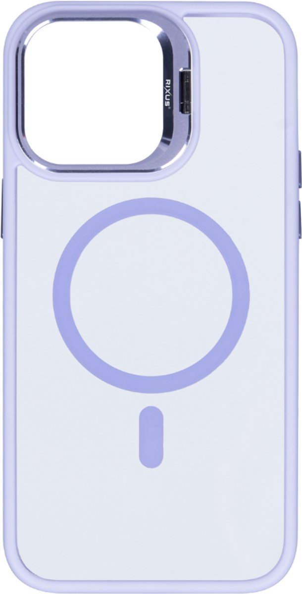 Rixus Classic 03 Case With MagSafe For Apple iPhone 14 Light Purple
