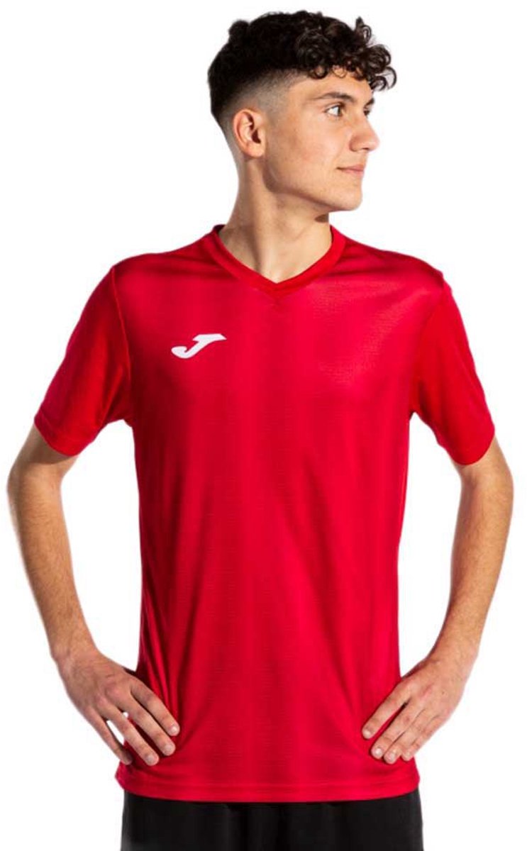 Joma Inter Ii T-shirt Met Korte Mouwen Rood S Man