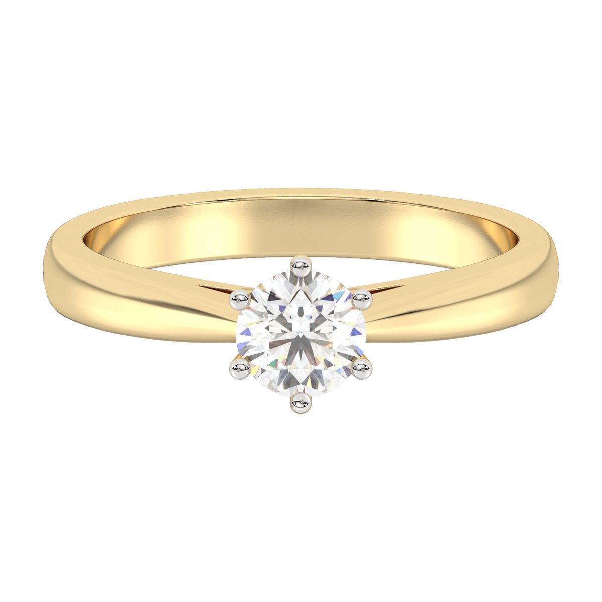 Diam Addict Ring 585 Gelbgold mit im Labor gezüchtetem Diamanten