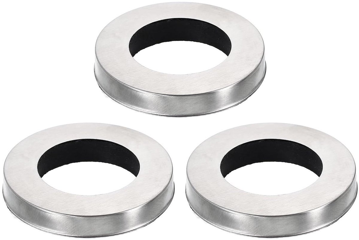 10 stuks M6 roestvrij staal SS304 hex flens schroeven - 30mm .