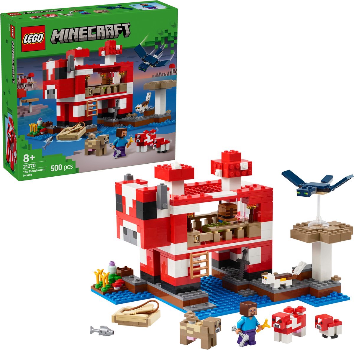 LEGO Minecraft Het Mooshroom huis - 21270 — afbeelding 12
