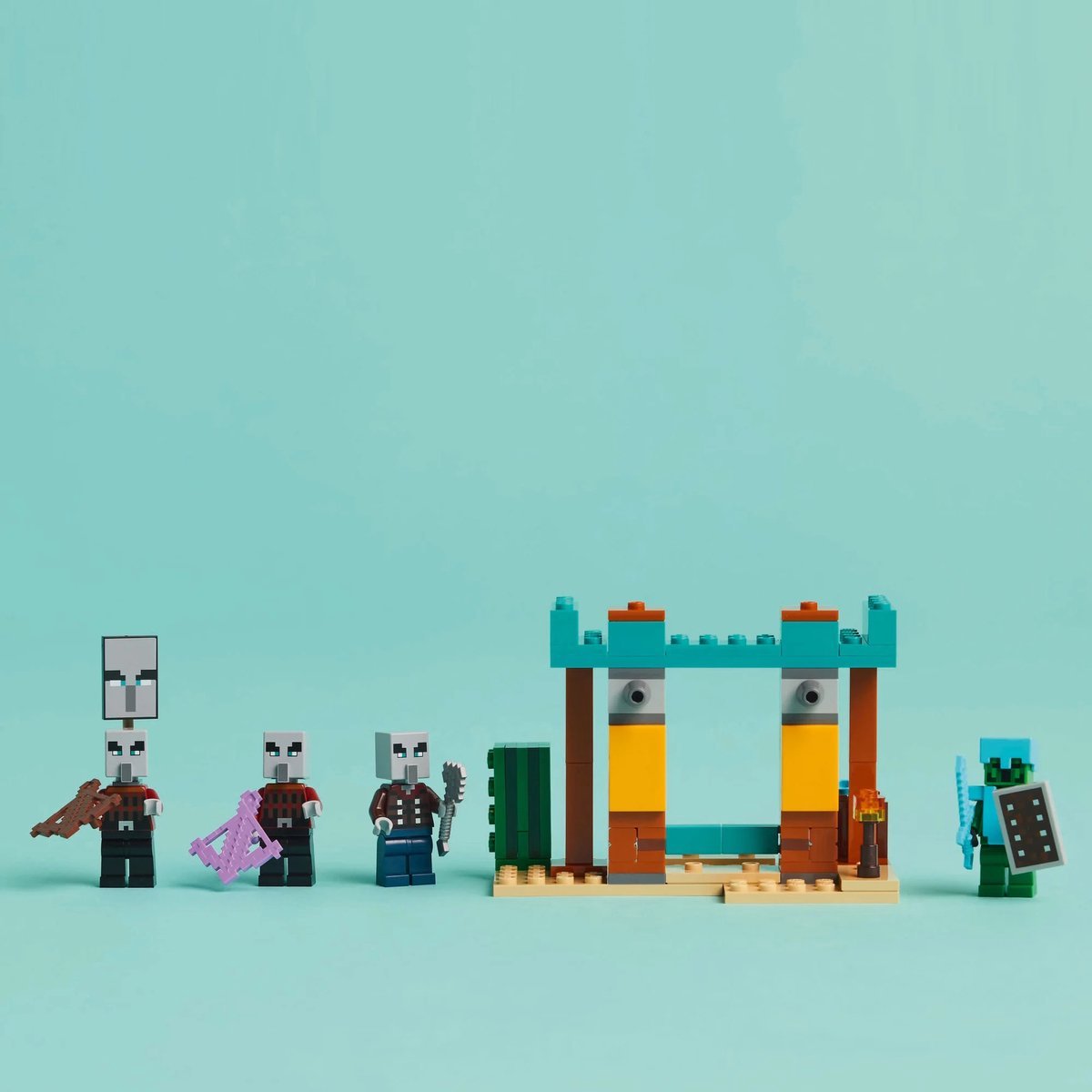 LEGO Minecraft De Illagers in de woestijn gamingset voor kinderen - 21267 — afbeelding 16