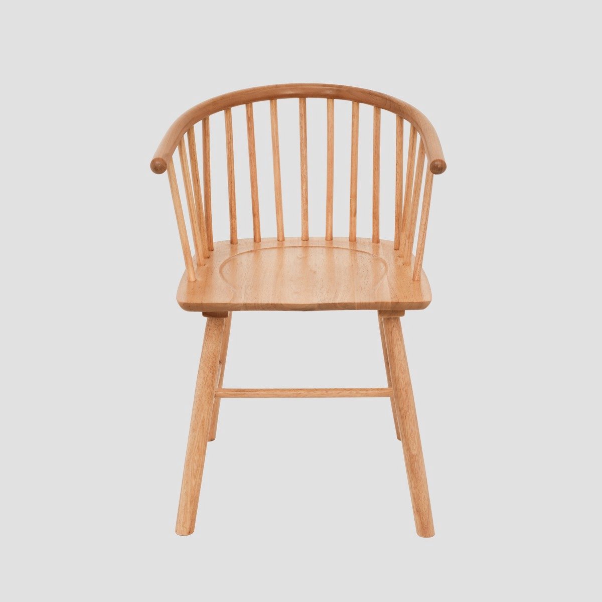 HOMLA - PONTO Chair - Houten Natuurlijk - 45x54x77 cm