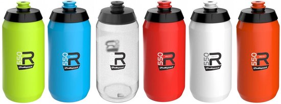 Bidon Polisport R550 lichtgewicht - 550 ml - transparant — afbeelding 2