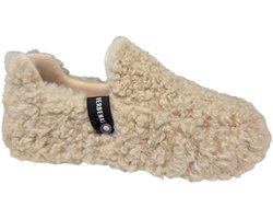 Verbenas Yuk Curly Beige Gesloten Dames Pantoffels - Beige - 40