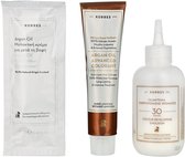 Korres Argan Oil Advanced Colorant 145 ml - 8.0 Light Blonde - Colorant 50ml/Emulsion 75ml/Conditioner 20ml