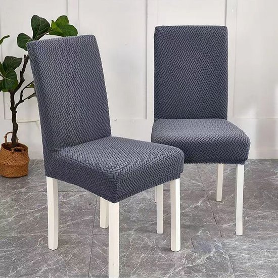 Set Stretch Stoelhoezen van Deconovo — afbeelding 4